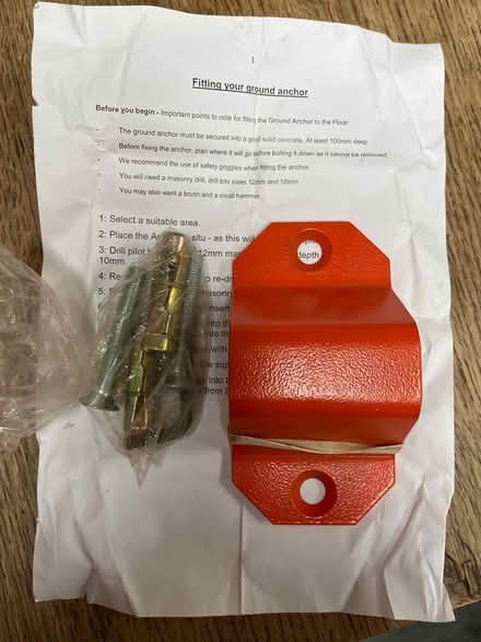 Photo of free Ground anchor (Hertford SG14) #1
