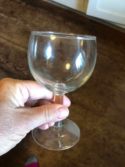 Photo of free 10 wine glasses (Cottle's Oak BA11) #1