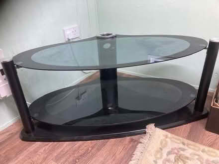 Photo of free Glass TV stand (Spalding PE11) #2