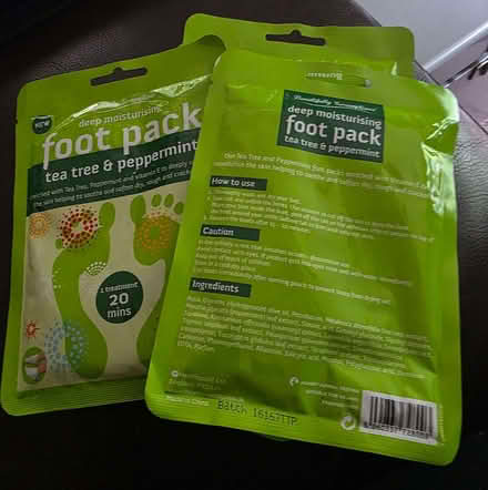Photo of free Moisturising foot packs (Clive Vale TN35) #1