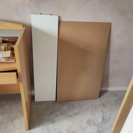 Photo of free White IKEA double bed base (Hillyfields SO16) #4