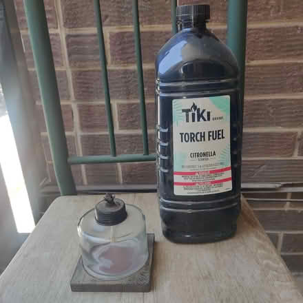 Photo of free Glass Lamp & Citronella Torch Fuel (Northglenn) #1