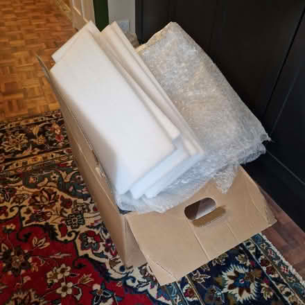 Photo of free large box of used bubble wrap (Cherry Orchard SY2) #1