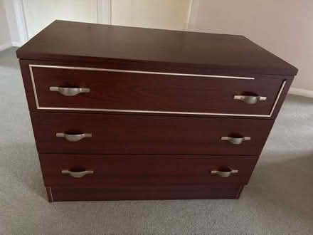 Photo of free Three-drawer bedroom cabinet (Pednor Bottom HP5) #1