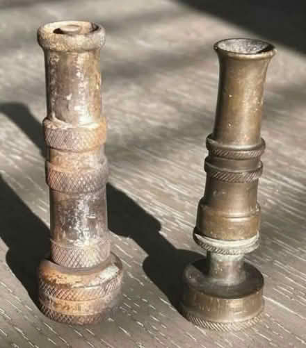 Photo of Garden hose brass nozzles (Mount Morris) #1
