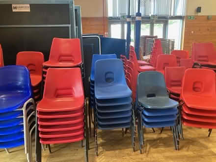Photo of free Plastic chairs (Alexandria, West Dumbarton) #2