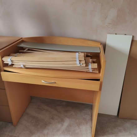 Photo of free White IKEA double bed base (Hillyfields SO16) #2