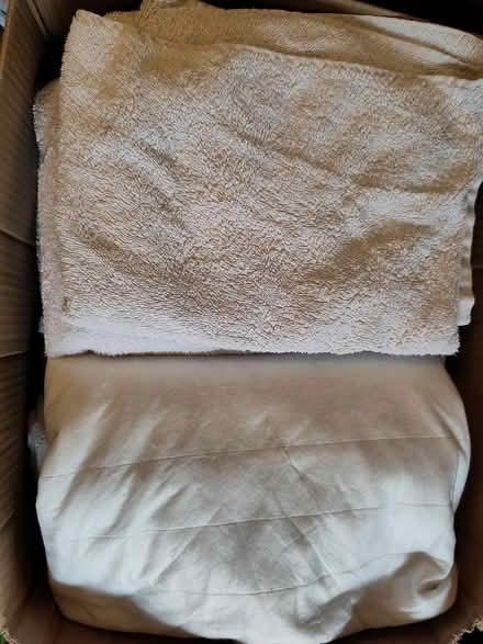 Photo of free Large box of towels and bedding (L1 Liverpool City Centre) #1