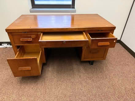 Photo of free Wooden desk (Near Slack and Merivale) #2