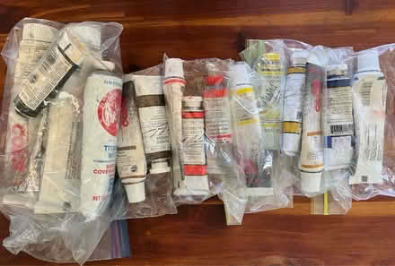 Photo of free Assorted Oil Paint Tubes (Redwood City) #1
