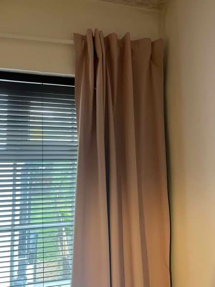 Photo of free Black out curtains and rod (Watford WD24) #2