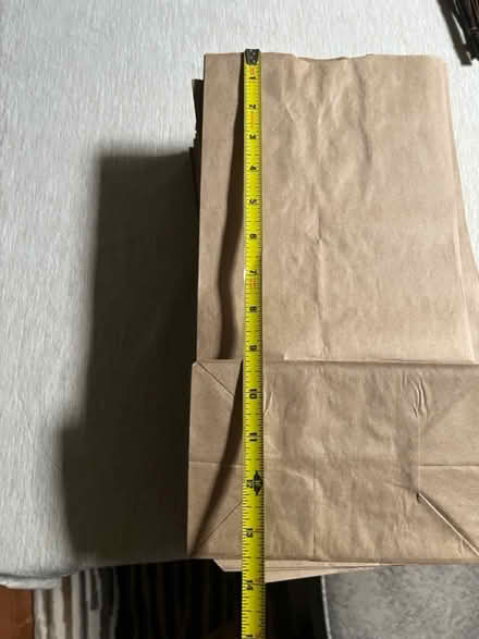 Photo of free 110 new, brown paper bags (Redwood City) #3