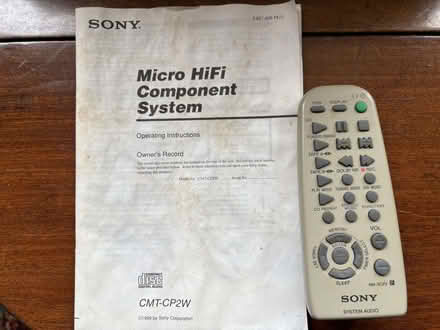 Photo of free Sony Micro HiFi Component System (Oxford OX4) #2