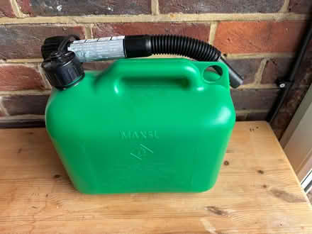 Photo of free 5 litre fuel container (Stone Cross BN23) #3