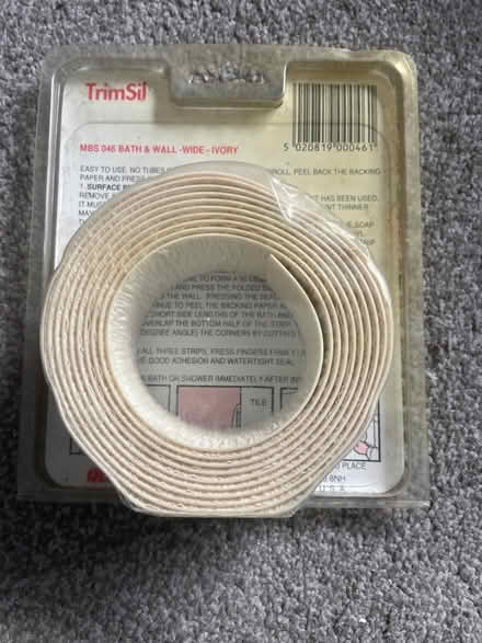 Photo of free Bath & Wall Sealing Strip Ivory (Wallands Park BN7) #2