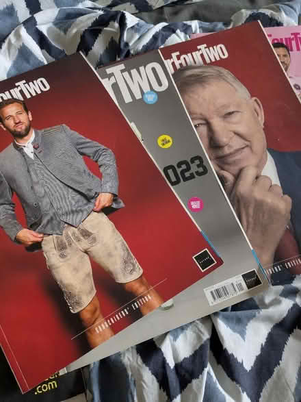Photo of free FourFourTwo mags (Hove Green BN3) #2