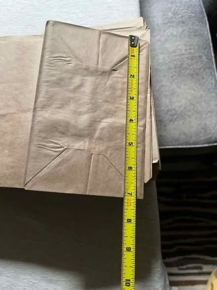 Photo of free 110 new, brown paper bags (Redwood City) #2