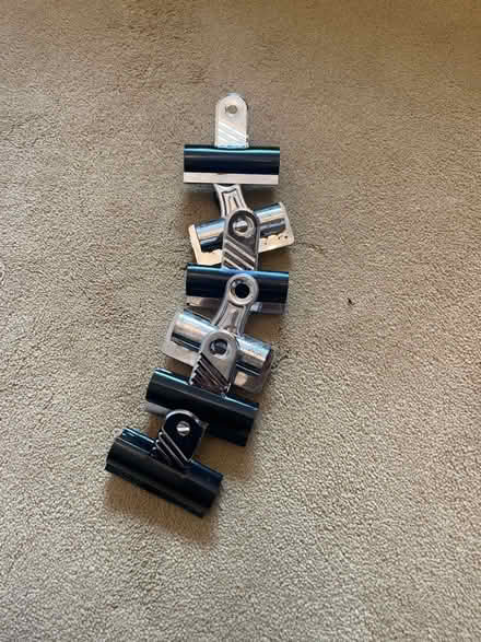 Photo of free Bulldog clips (Blacklands TN34) #1