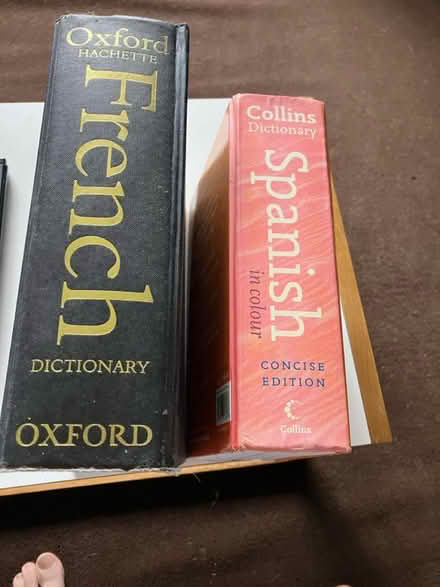 Photo of free French and Spanish dictionaries (NE5 etal lane) #1
