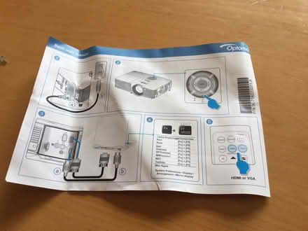 Photo of free Optima Projector (Appleby-in-Westmorland CA16) #2