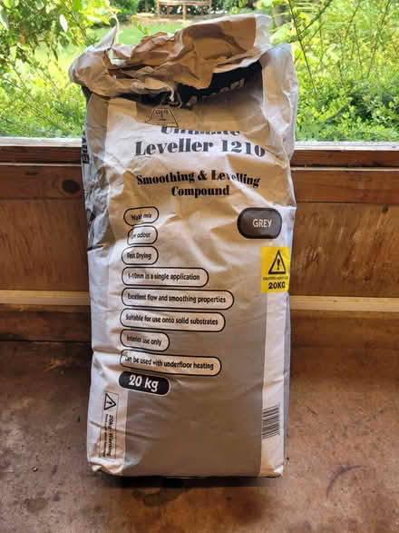 Photo of free Floor levelling compound (Sandridge AL4) #1