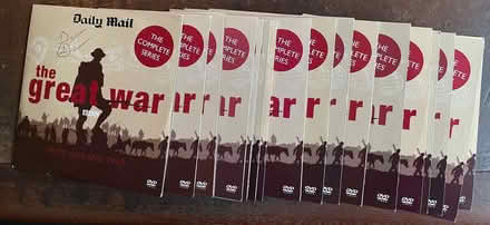 Photo of free 'The Great War' BBC complete series (19 DVDs) (The Highlands TN39) #1