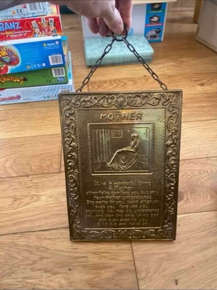 Photo of free Old! “Mother” Plaque (Cheshunt En8) #2