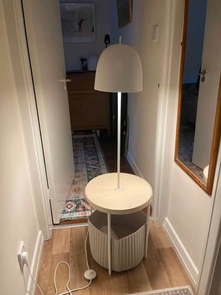 Photo of free IKEA table lamp with storage basket (Rodwell DT4) #1