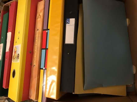 Photo of free Box of files and folders (Charlton Kings GL52) #1