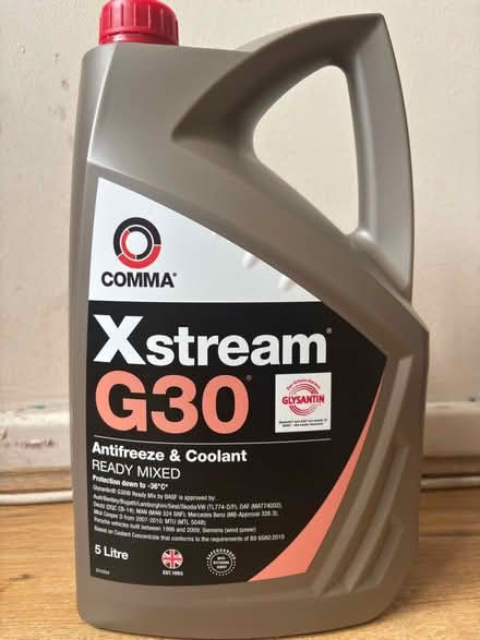 Photo of free Engine Coolant (Mealsgate CA7) #1