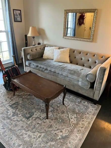 Photo of free Gray couch (Urbana Maryland) #1