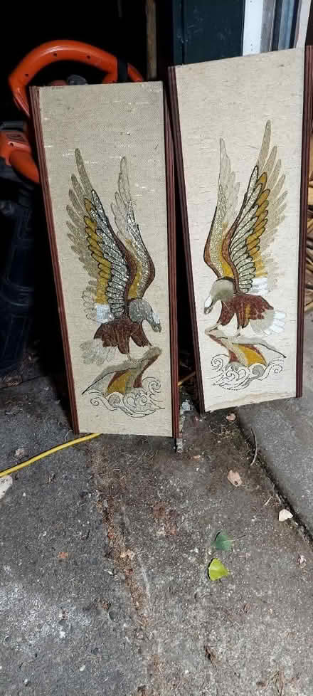 Photo of free Art, sewing M, mop, rug grip + more (Marin) #1