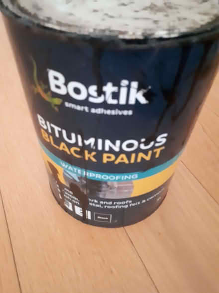 Photo of free Bituminous Black Paint - 1/2 Tin (Cressex HP12) #1