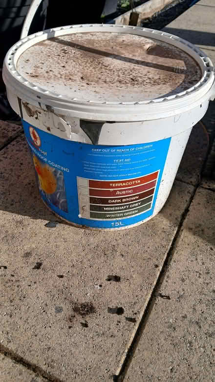 Photo of free Opened Roof paint (Upton CH49) #1