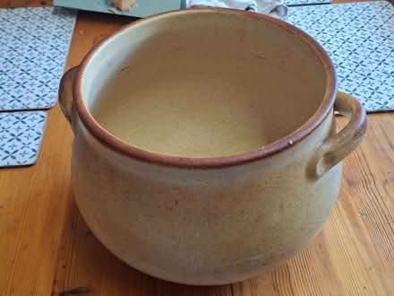 Photo of free Earthenware/crock pot (Sainsburys GL52) #1