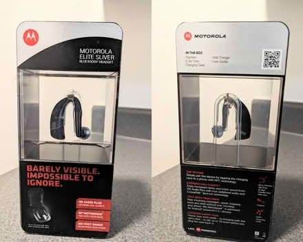 Photo of free Motorola Elite Bluetooth Headset (11415) #1