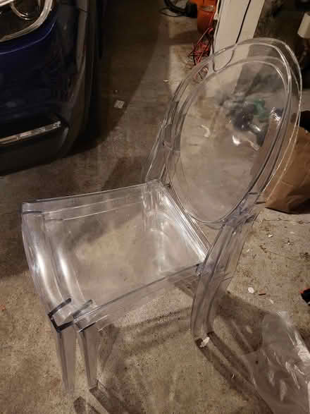 Photo of free Two Translucent Plastic Chairs (Issaquah.) #1