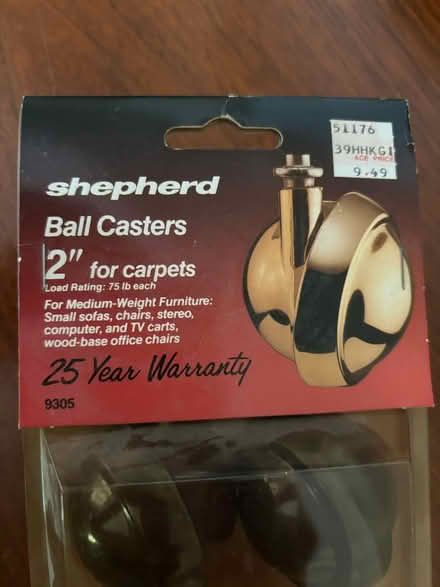 Photo of free Ball casters fir carpets (Oakland. Crocker Highlands) #1