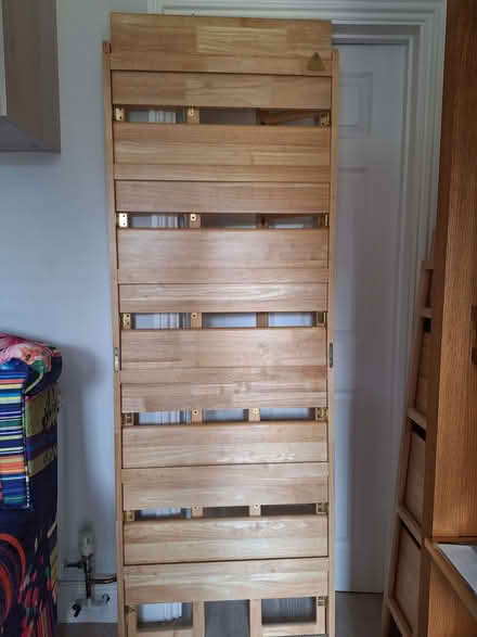 Photo of free Tall folding bookcase (Wendover HP22) #2