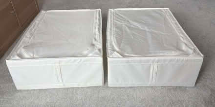 Photo of free Ikea underbed storage cubes (Longfleet BH15) #1