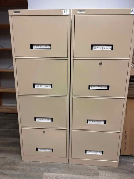 Photo of free 4 drawer filing cabinets (Stittsville) #1