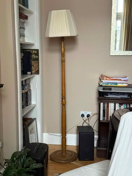 Photo of free Traditional standard lamp (Juniper Green EH14) #1