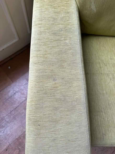 Photo of free Light lime green sofa from a children’s room (Fiveways BN1) #2