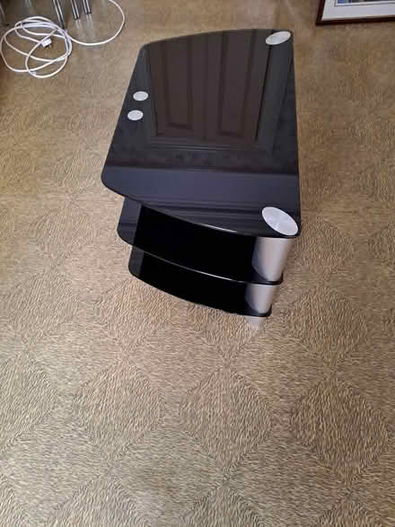 Photo of free Glass and Chrome TV Unit (Turriff) #1