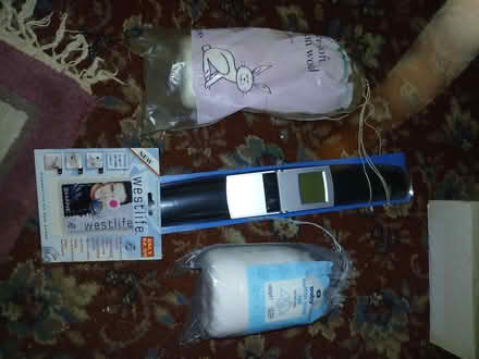 Photo of free 2 rolls cotton wool, wrist rest, clock, westlife cd (Blakenall WS3) #1
