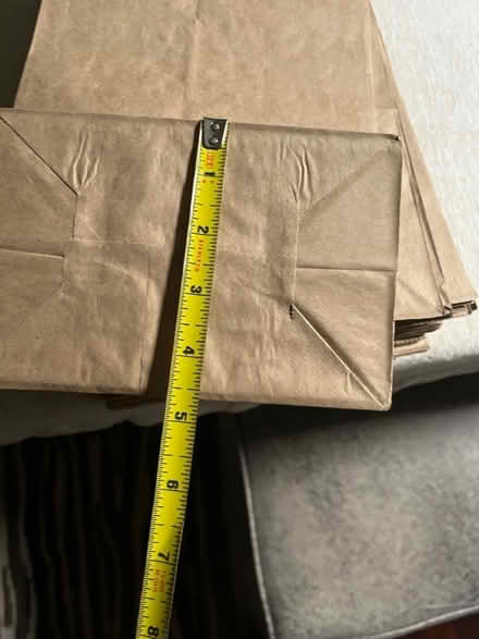 Photo of free 110 new, brown paper bags (Redwood City) #4