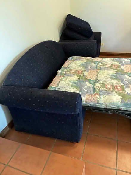 Photo of free Sofa bed and matching chair (Narrabeen) #2