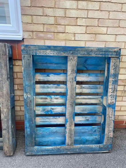 Photo of free Two big wooden pallets (Kentwood RG30) #1