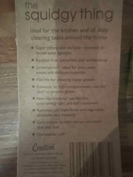 Photo of free Squishy thing (CO4 9 Colchester) #2