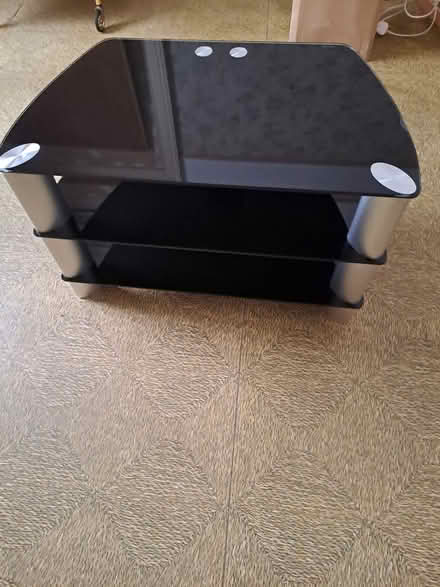 Photo of free Glass and Chrome TV Unit (Turriff) #2